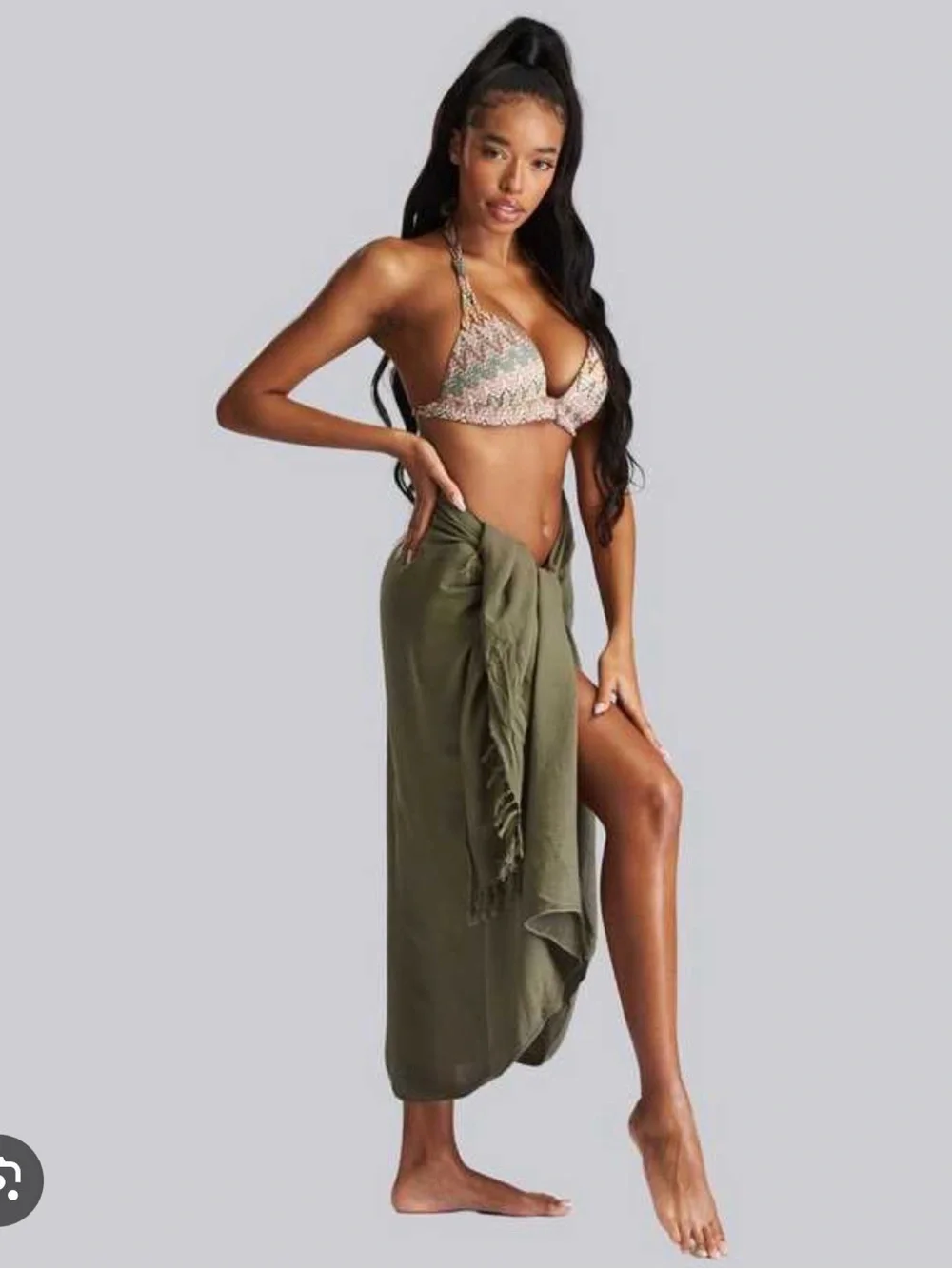 South Beach olive color accessory